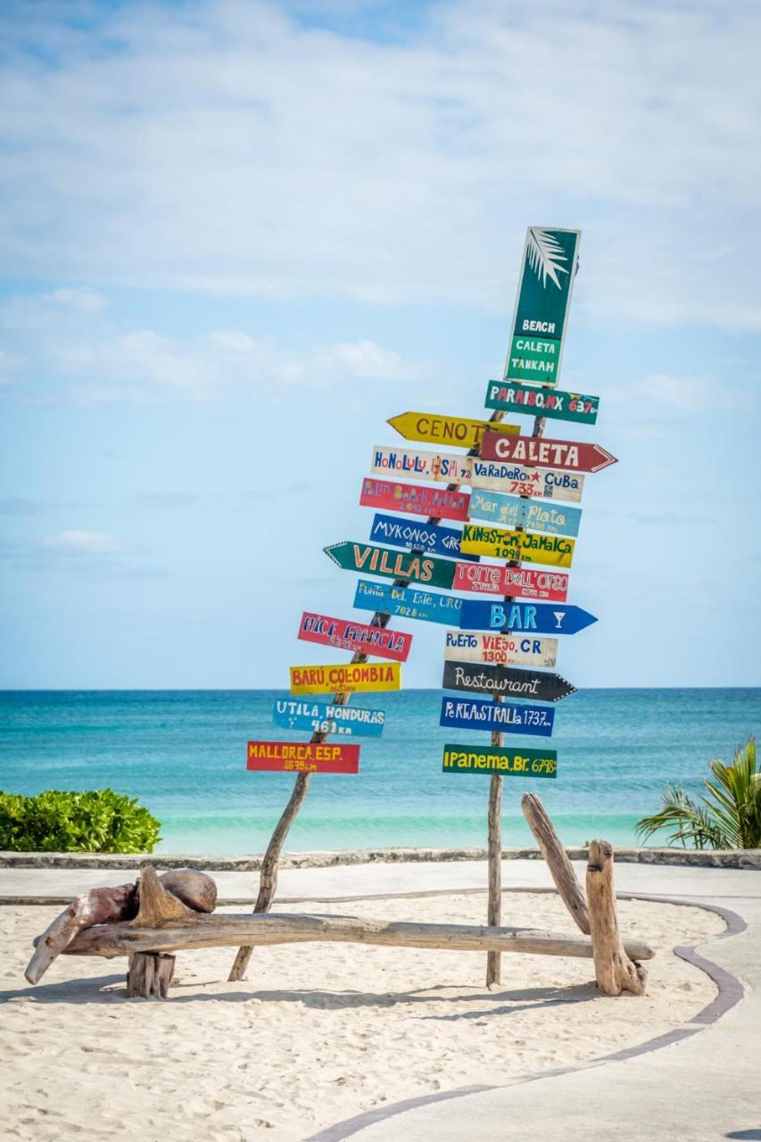 Caleta Tankah Hotel Tulum Luaran gambar